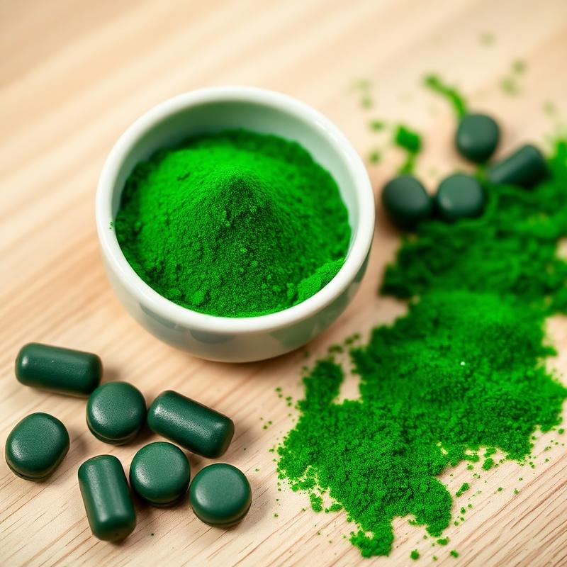 Greens + Berries — natural source of Chlorella + Acai Plant Nutrients