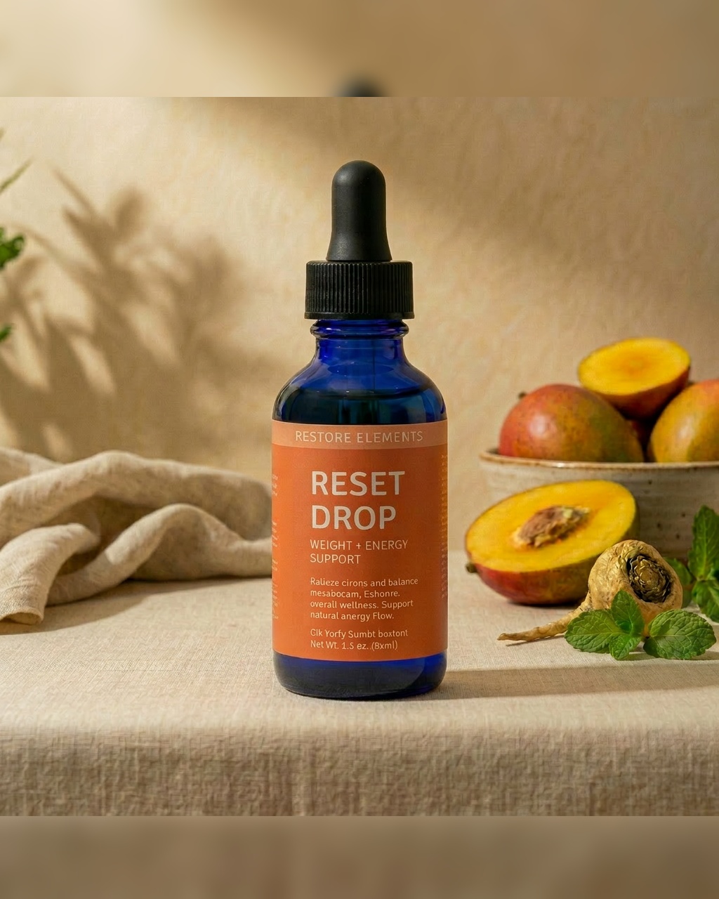 Reset Drop in a realistic daily routine setting