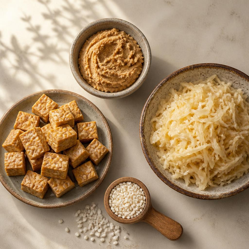Fermented Foods — natural source of 2500 HUT / 400 mg Makzyme-Pro™ Enzyme Blend