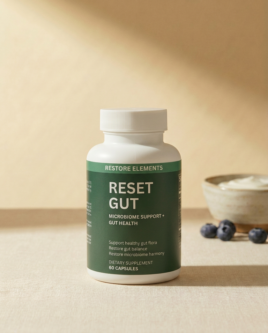 Reset Gut in a realistic daily routine setting