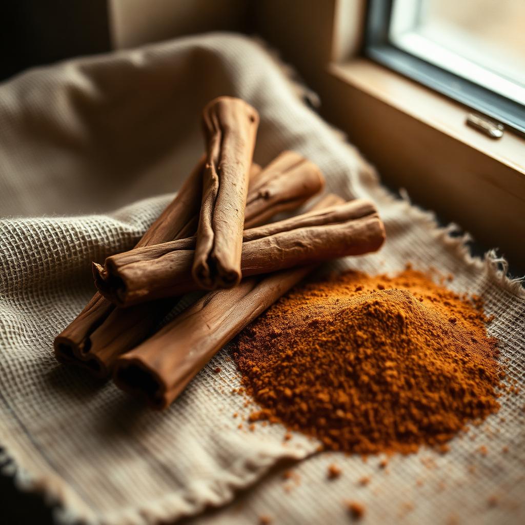 Cinnamon Bark — natural source of 2. Cinnamon