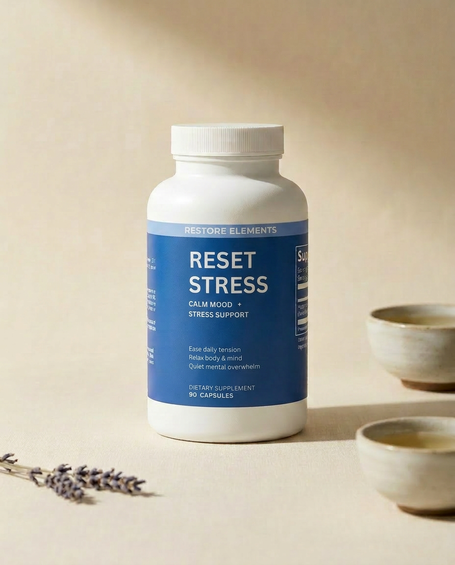 Reset Stress in a realistic daily routine setting